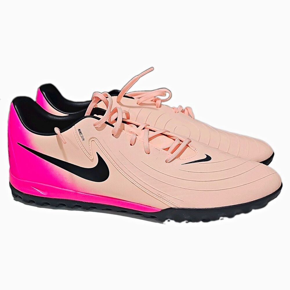 Nike Phantom GX 2 Academy TF Turf Soccer Shoes Prism Pack Pink/Black FJ2577-800
